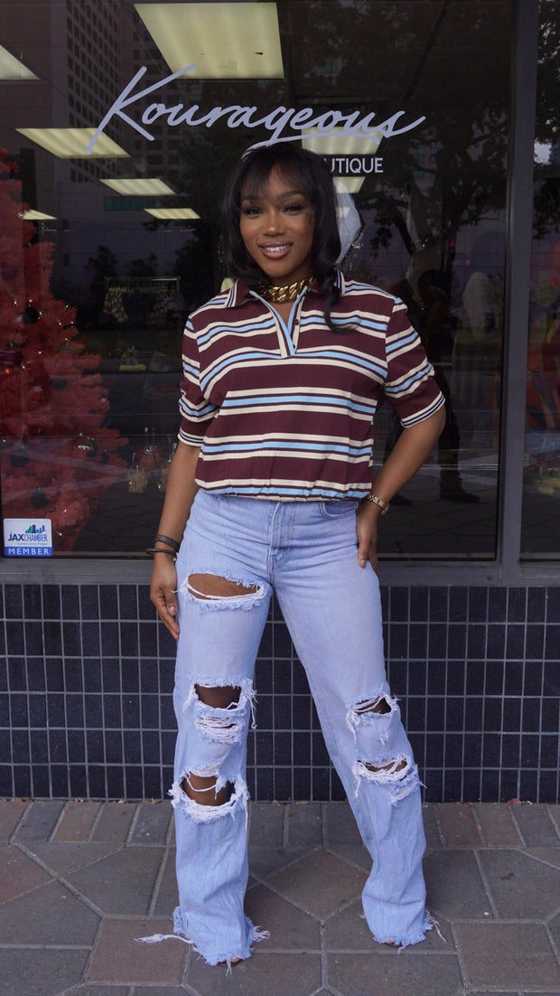 Factory Polo (Brown)