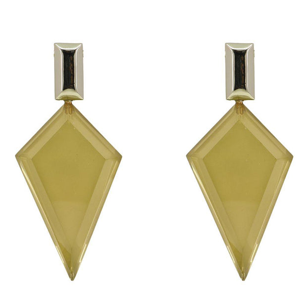 Geo Shape Dangle Earring