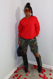 Vintage Camo Cargo Shorts