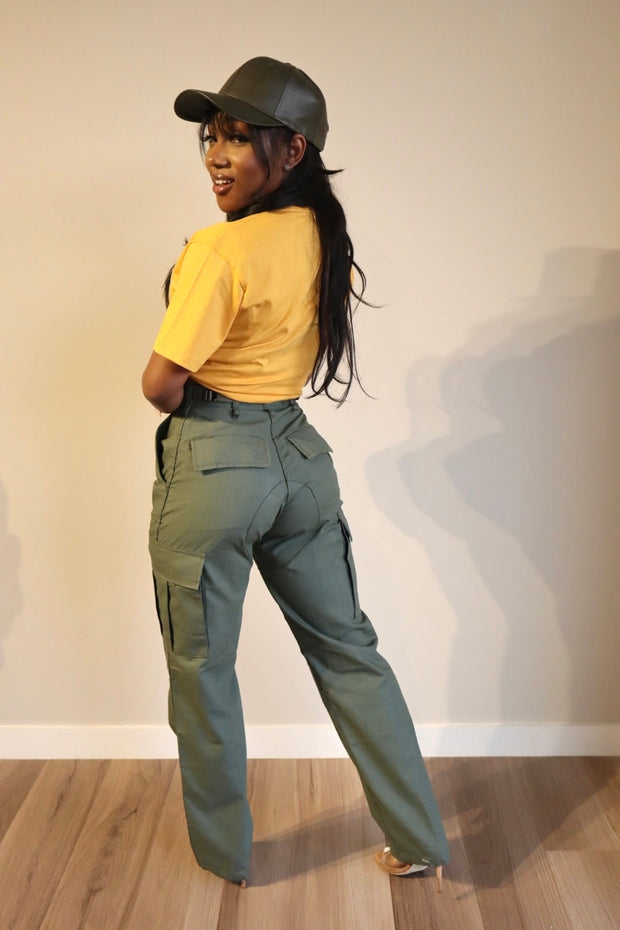 Cargo Pants - Olive