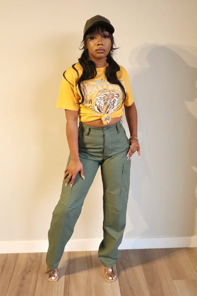 Cargo Pants - Olive